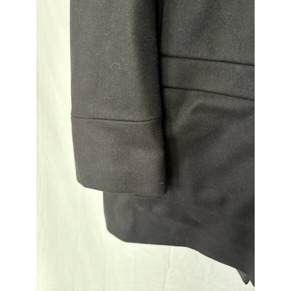 NEW Hugo Boss Wool Hooded Duffle Coat Jacket Toggle Zipper-Up Gray Mens Size 44R - Picture 8 of 11